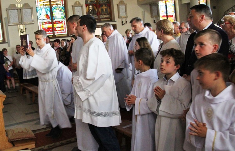 Poświęcenie kościoła Najświętszego Serca Pana Jezusa w Słotwinie