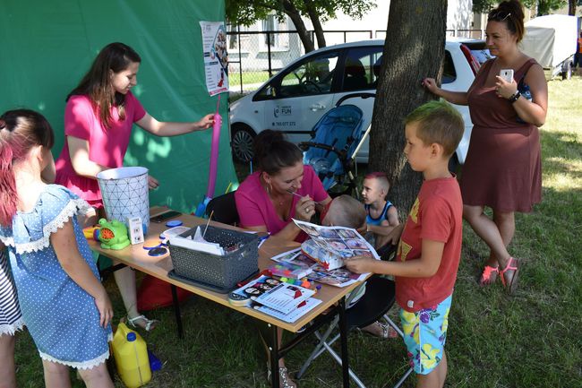 Stalowa Wola, Osiedle Fabryczne. Rodzinny Piknik Kocykowy.