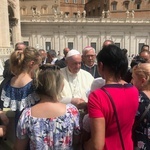 Audiencja z Ojcem Świętym Franciszkiem