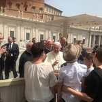 Audiencja z Ojcem Świętym Franciszkiem