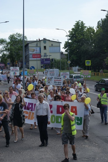 Marsz dla życia w Wałbrzychu