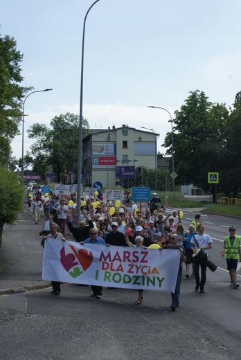 Marsz dla życia w Wałbrzychu