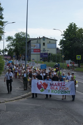 Marsz dla życia w Wałbrzychu