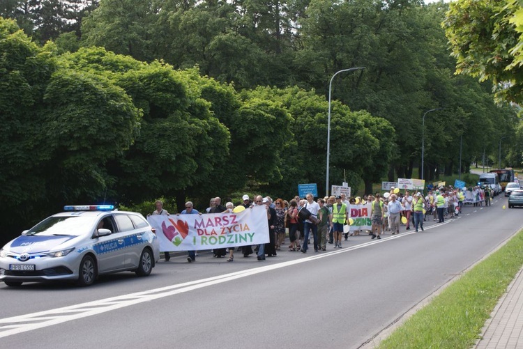 Marsz dla życia w Wałbrzychu