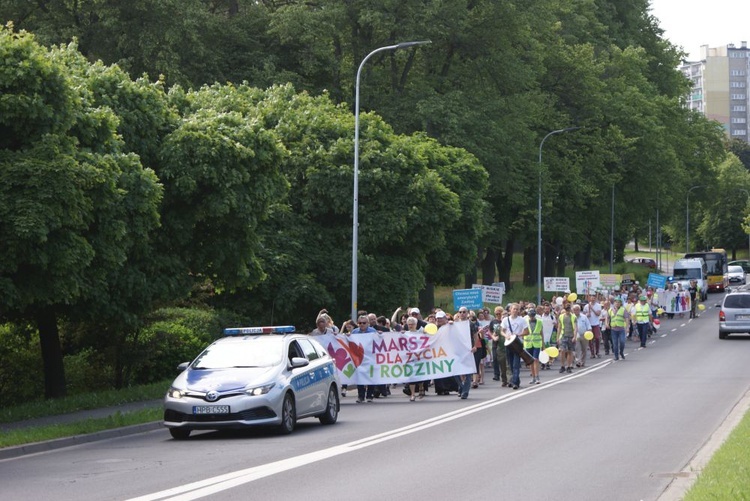 Marsz dla życia w Wałbrzychu