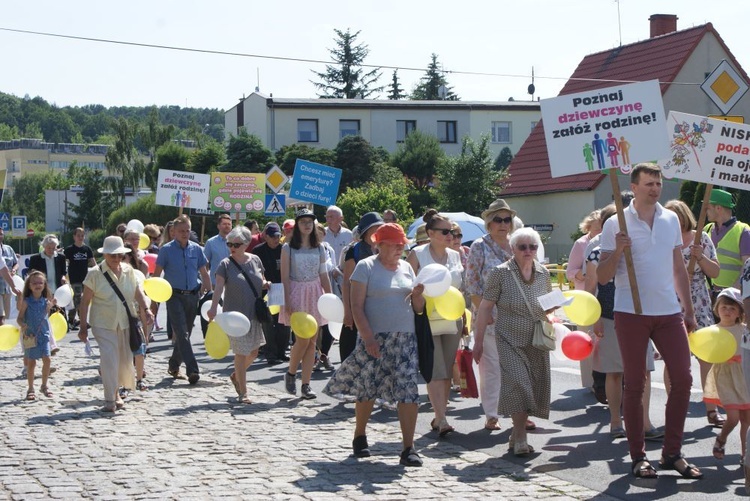 Marsz dla życia w Wałbrzychu