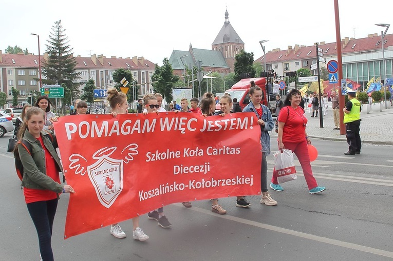Pielgrzymka Szkolnych Kół Caritas, cz. 2