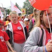 Nieważne kiedy, nieważne jak, zawsze ktoś jest. Pielgrzymka Szkolnych Kół Caritas