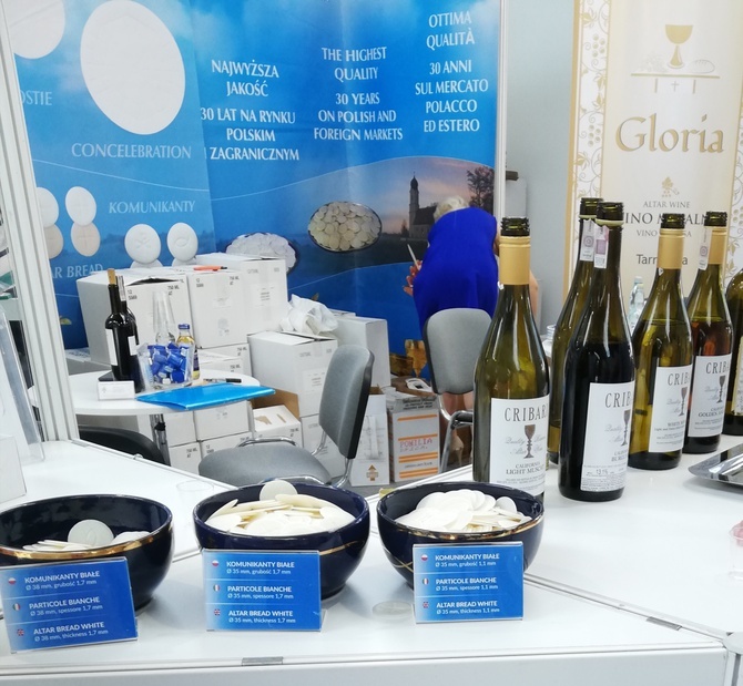 Degustacja wina i opłatków SacroExpo 2019