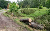 Nawałnica nad Rybnikiem. Najgorzej w Niedobczycach