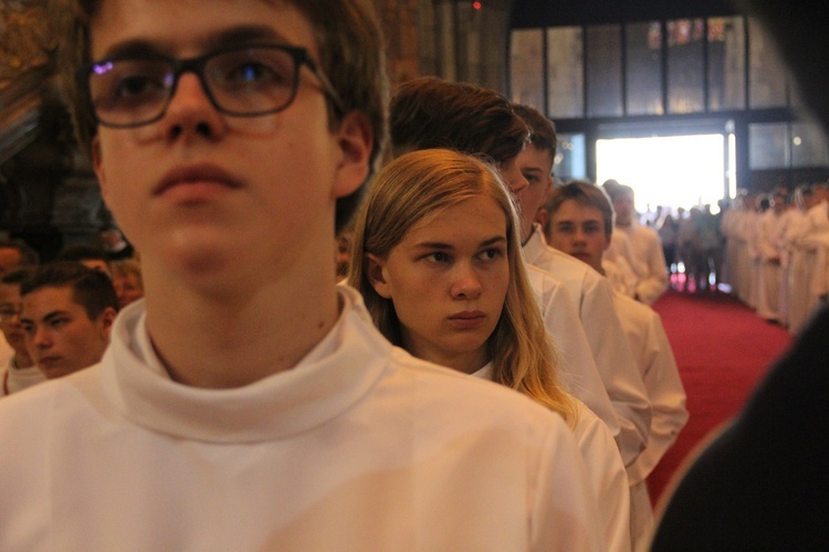 6. rocznica ingresu abp. Kupnego oraz promocja lektorów i ceremoniarzy