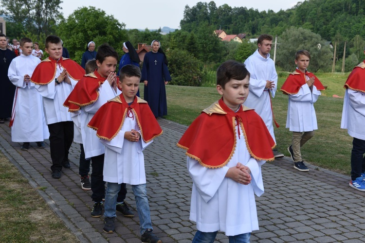 Bł. s. Celestyna i bł. ks. Roman w Zabrzeży