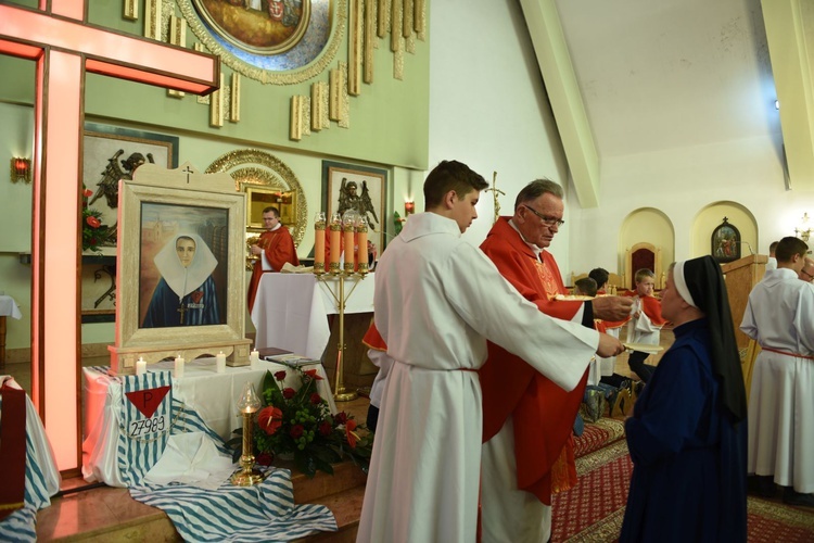 Bł. s. Celestyna i bł. ks. Roman w Zabrzeży