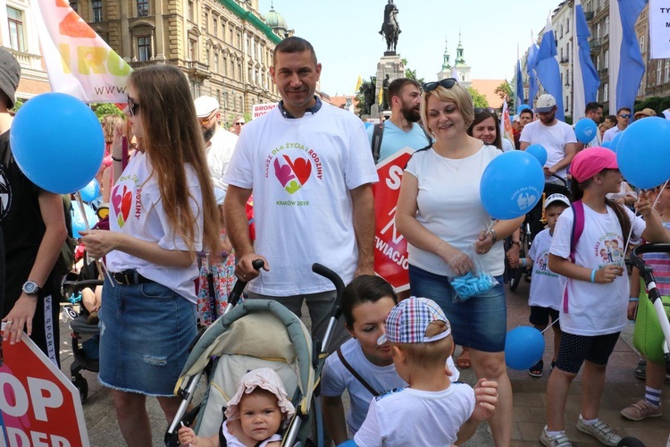 VII Marsz dla Życia i Rodziny Kraków 2019