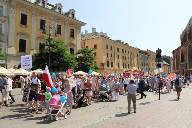 VII Marsz dla Życia i Rodziny Kraków 2019