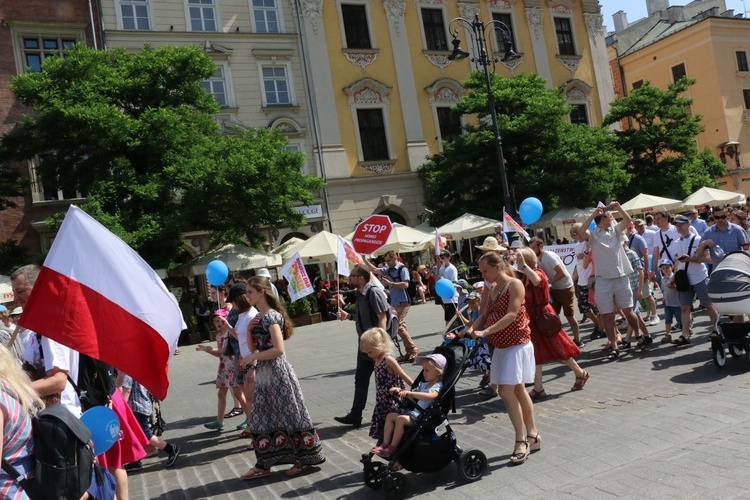 VII Marsz dla Życia i Rodziny Kraków 2019