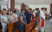 Eucharystia przy krzyżu papieskim 