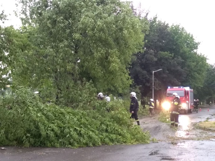 Nawałnica nad Tarnobrzegiem