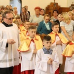 Błogosławieństwo kaplicy cmentarnej i odnowionych organów w Podegrodziu