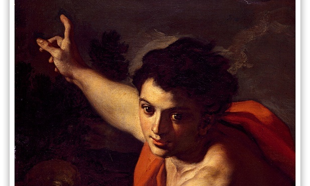 Francesco Solimena "Święty Jan Chrzciciel", olej na płótnie, ok. 1730 Muzeum Prado, Madryt