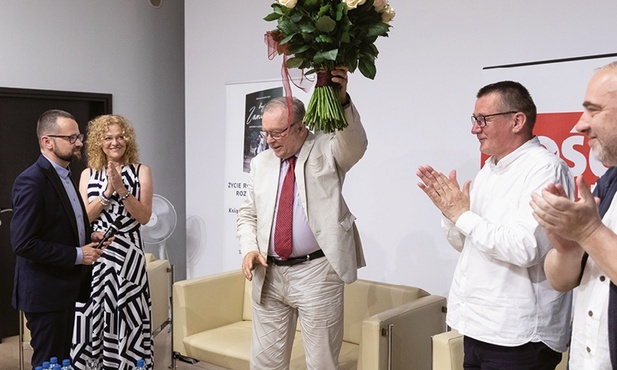 Wybitny reżyser świętował 80. urodziny w naszej redakcji.