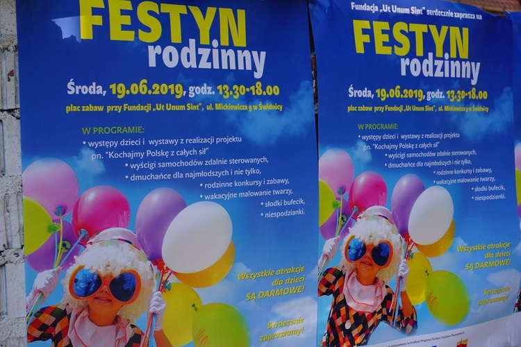 Festyn rodzinny w fundacji "Ut unum sint"