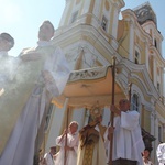 Procesja Bożego Ciała na ulicach Głogowa