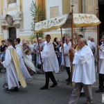 Procesja Bożego Ciała na ulicach Głogowa