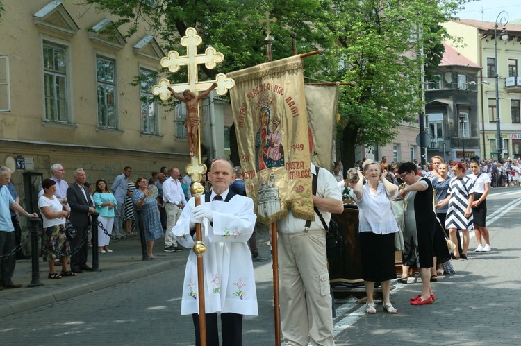 Procesja Bożego Ciała w  Lublinie