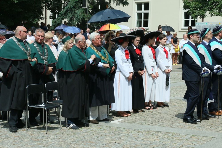 Procesja Bożego Ciała w  Lublinie