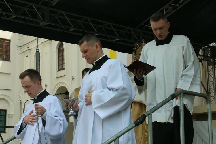 Procesja Bożego Ciała w  Lublinie