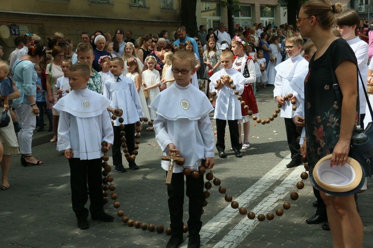 Procesja Bożego Ciała w  Lublinie