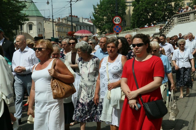 Procesja Bożego Ciała w  Lublinie