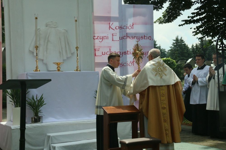 Procesja Bożego Ciała w  Lublinie