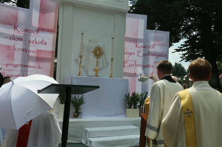 Procesja Bożego Ciała w  Lublinie