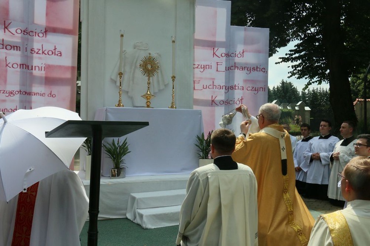 Procesja Bożego Ciała w  Lublinie