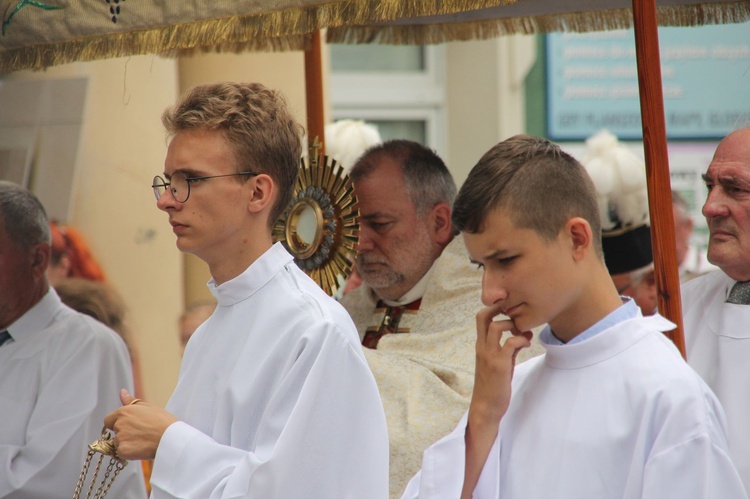 Procesja parafii ojców dominikanów i serbinowskiej