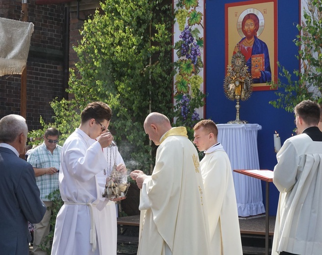 Centralna  procesja Bożego Ciała w Gliwicach