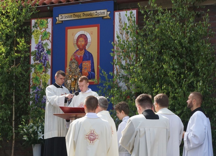 Centralna  procesja Bożego Ciała w Gliwicach