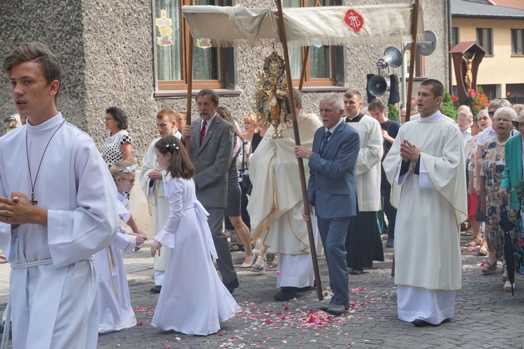 Centralna  procesja Bożego Ciała w Gliwicach