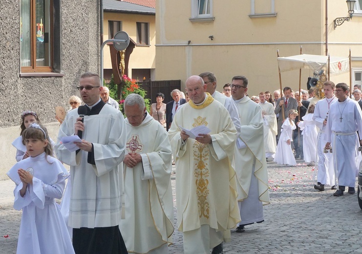 Centralna  procesja Bożego Ciała w Gliwicach