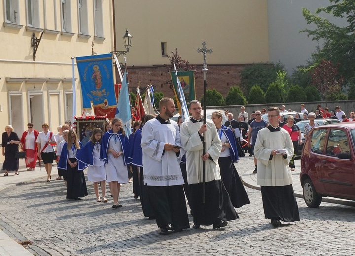 Centralna  procesja Bożego Ciała w Gliwicach