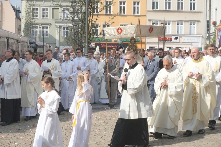 Centralna  procesja Bożego Ciała w Gliwicach