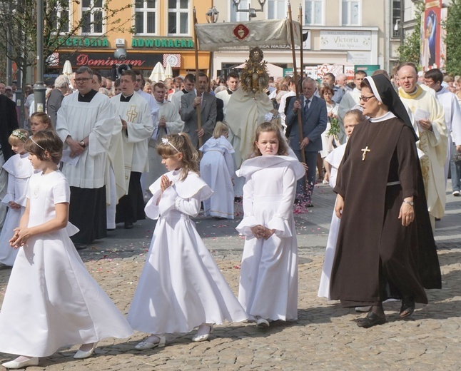 Centralna  procesja Bożego Ciała w Gliwicach