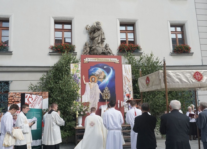 Centralna  procesja Bożego Ciała w Gliwicach