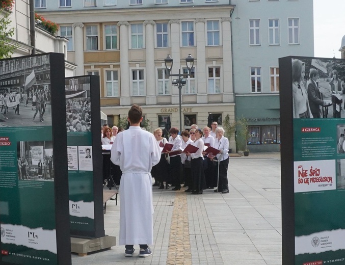 Centralna  procesja Bożego Ciała w Gliwicach