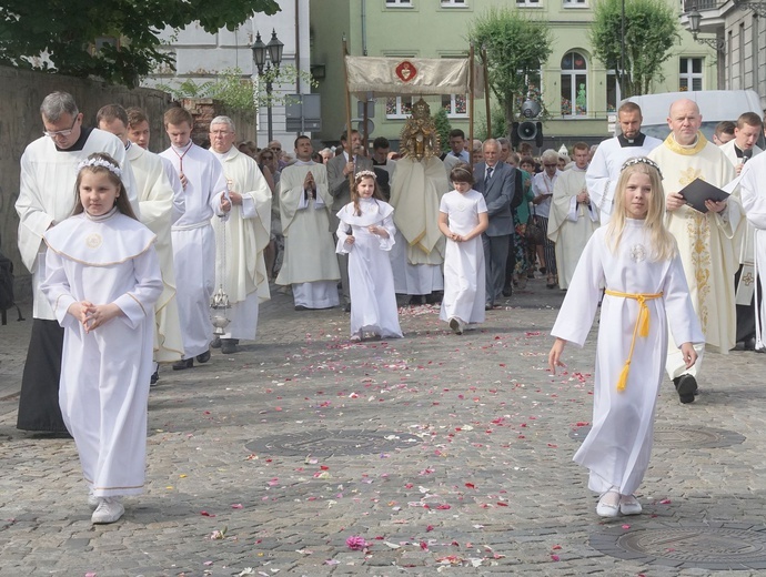 Centralna  procesja Bożego Ciała w Gliwicach