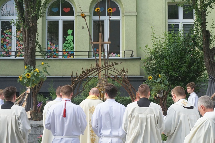 Centralna  procesja Bożego Ciała w Gliwicach