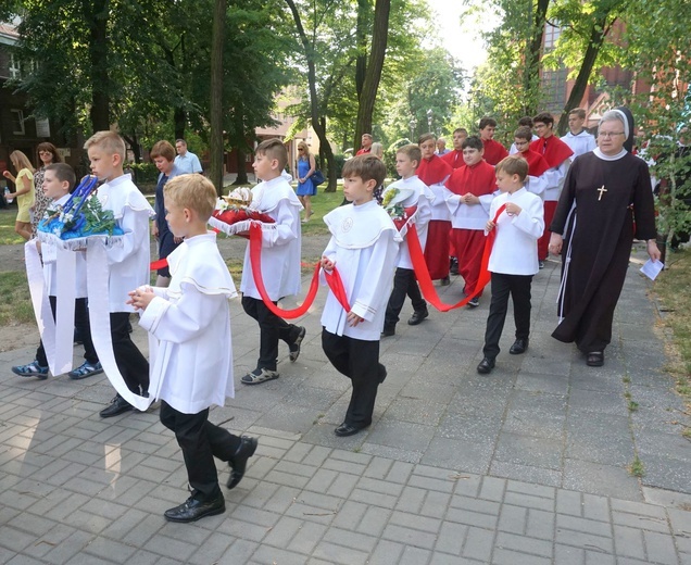 Centralna  procesja Bożego Ciała w Gliwicach