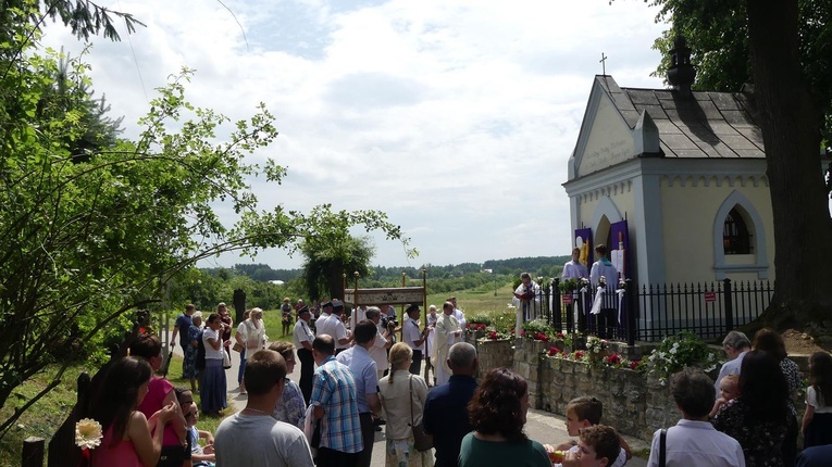 Procesja w Miechocinie